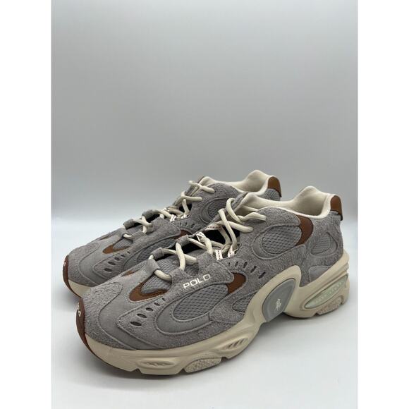 Polo Ralph Lauren Modern Trainer 100 Gray Size 11.5 NEW main image 5